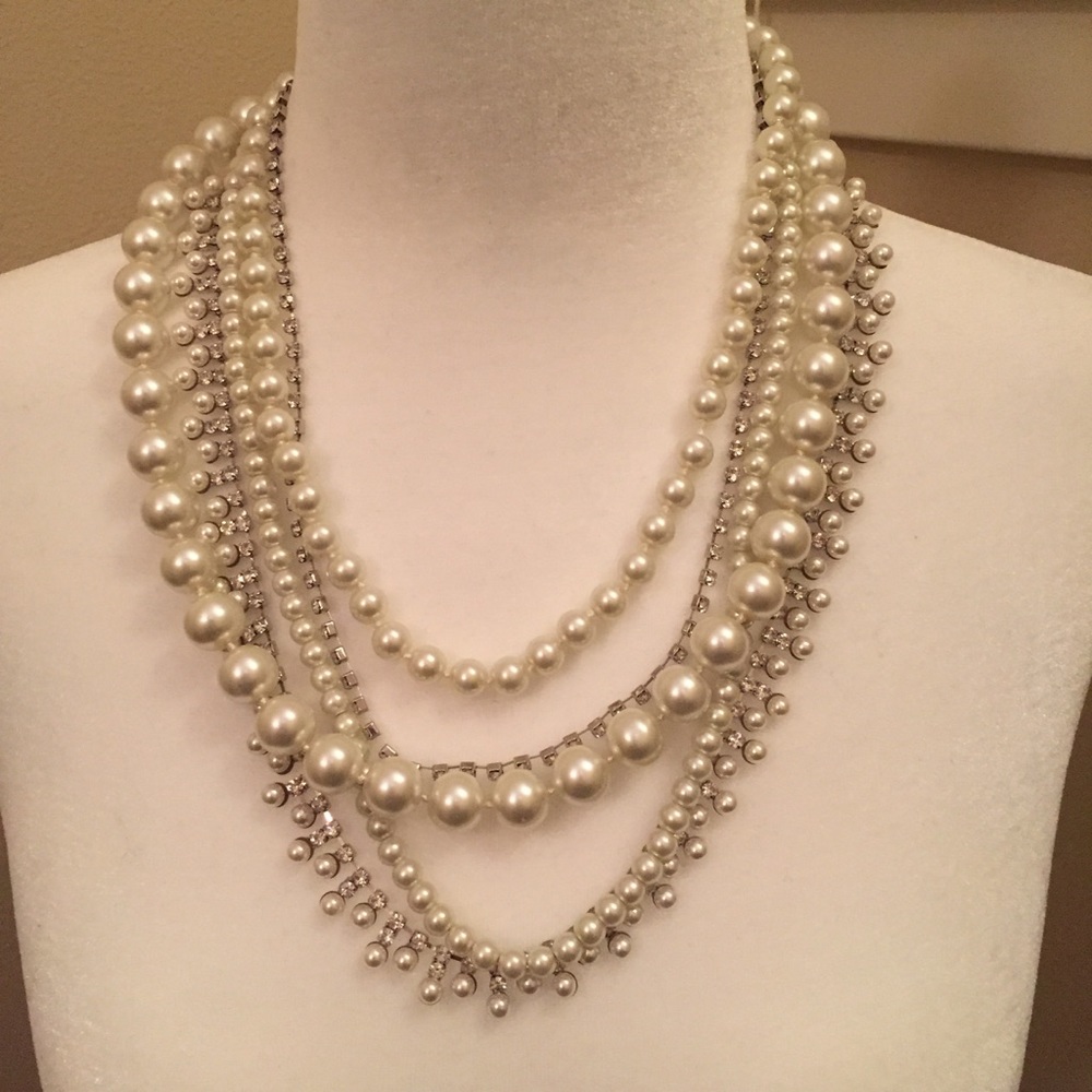Pre-layered Statement Necklace